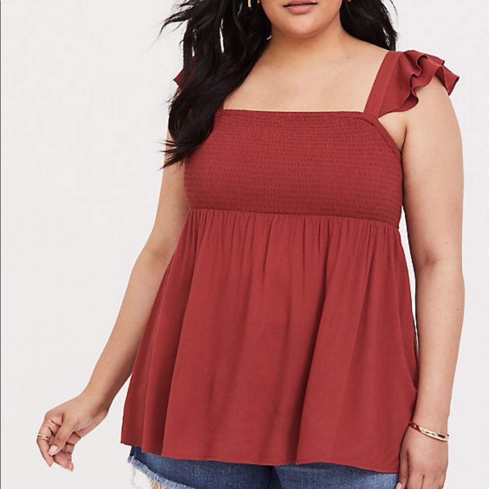 Torrid rust top